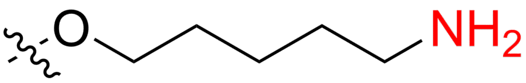 5-amino-1-pentanol is commonly used as an anomeric linker for synthetic carbohydrates.